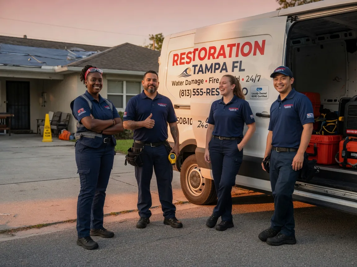 Water Damage Restoration company in Old Glory, TX